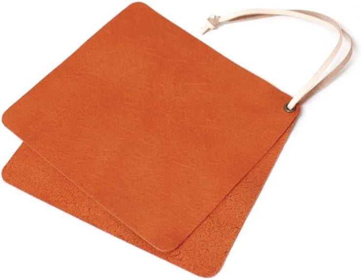 Amazon.co.jp: アカシアスタイル 本革鍋敷き 2枚組 日本製 本体2枚